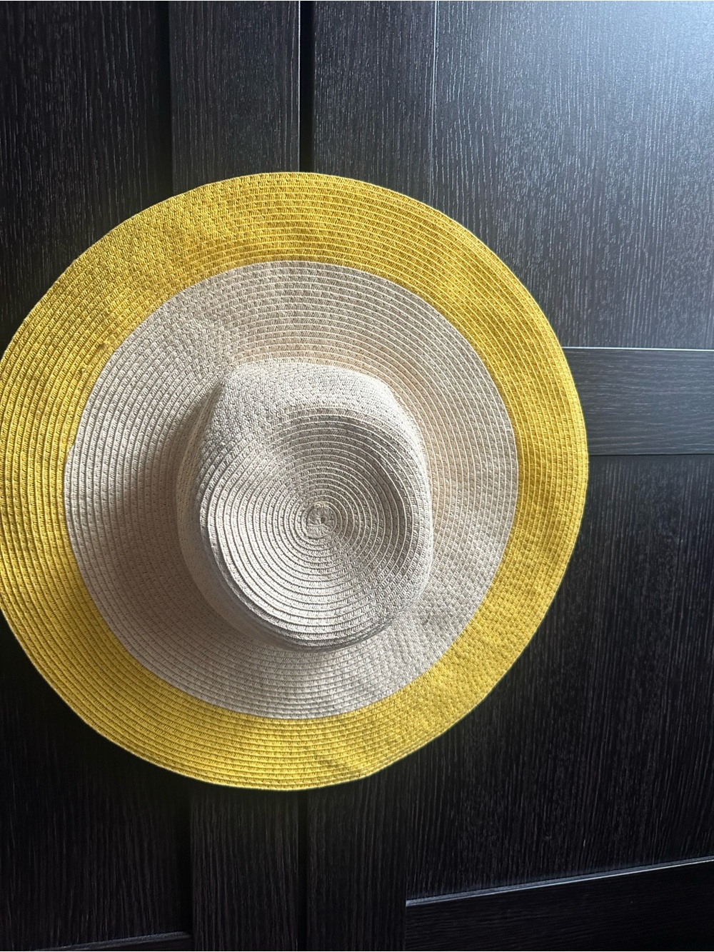 Yellow Rimmed Sunhat - Picture 4 of 7